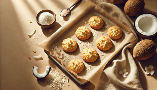 Galletas de coco rallado: Delicia tropical en 10 minutos